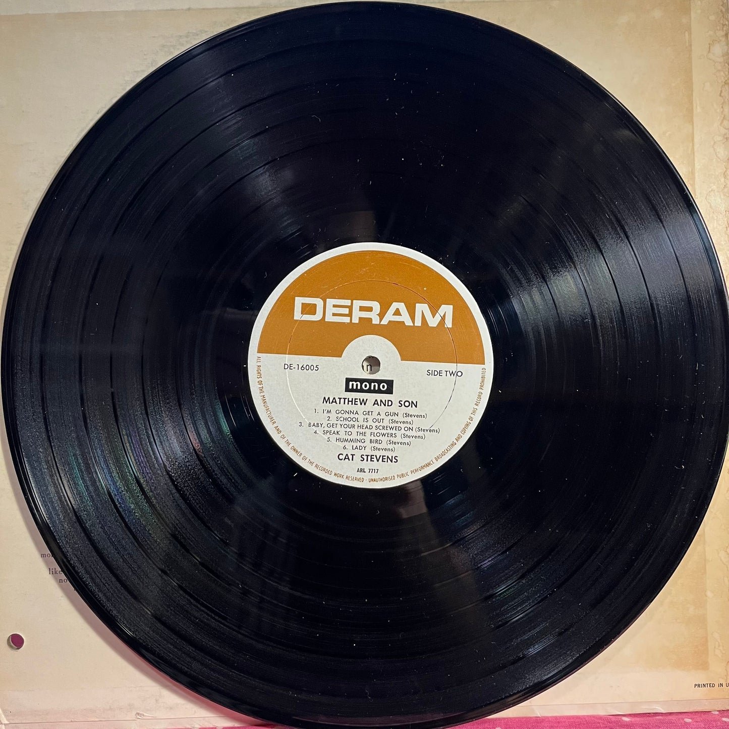 Matthew & Son *MONO* | Excellent (EX) Very Good Plus (VG+) Get Cheap Vinyl