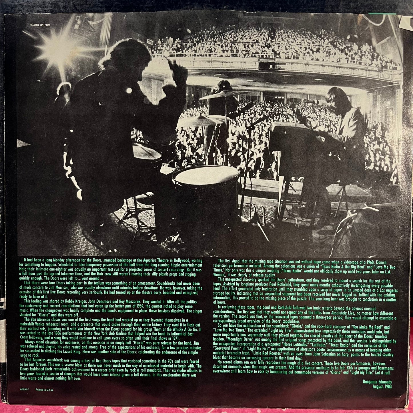 Alive, She Cried *SPECIALTY - SP* | Excellent (EX) Excellent (EX) Get Cheap Vinyl