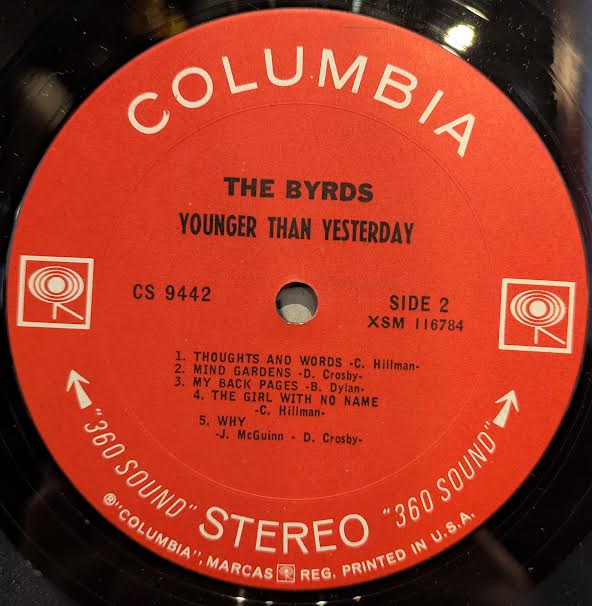 Younger Than Yesterday (VINYL) | Excellent+ (EX+) Excellent (EX) Get Cheap Vinyl