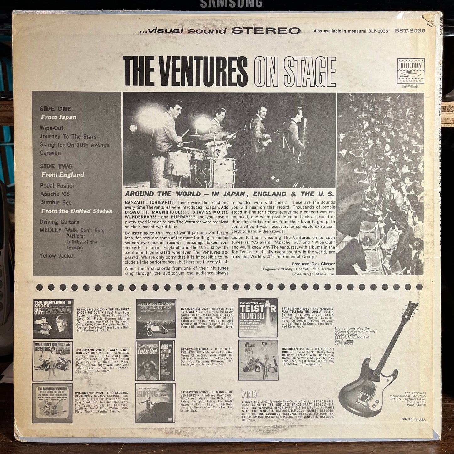 On Stage (VINYL) | Excellent+ (EX+) Very Good Plus (VG+) Get Cheap Vinyl