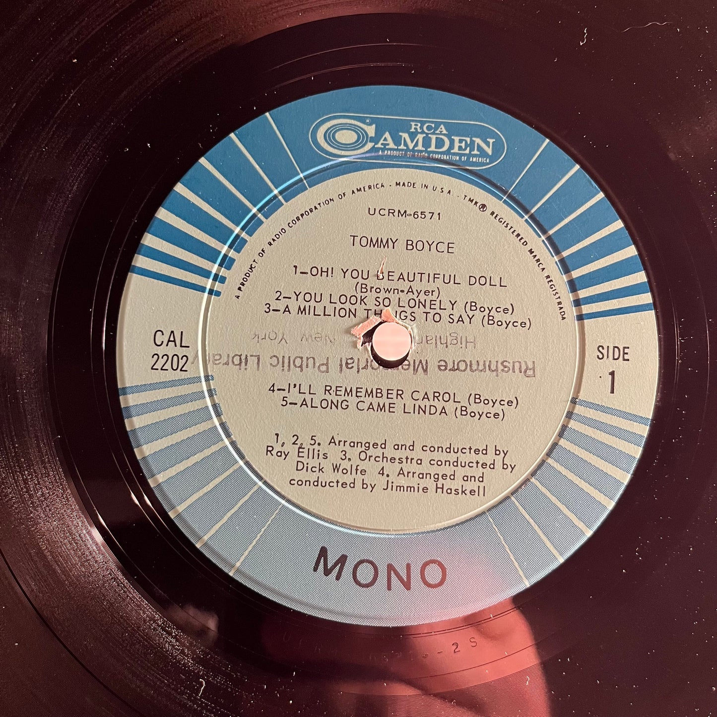 Tommy Boyce *MONO* | Excellent (EX) Excellent (EX) Get Cheap Vinyl