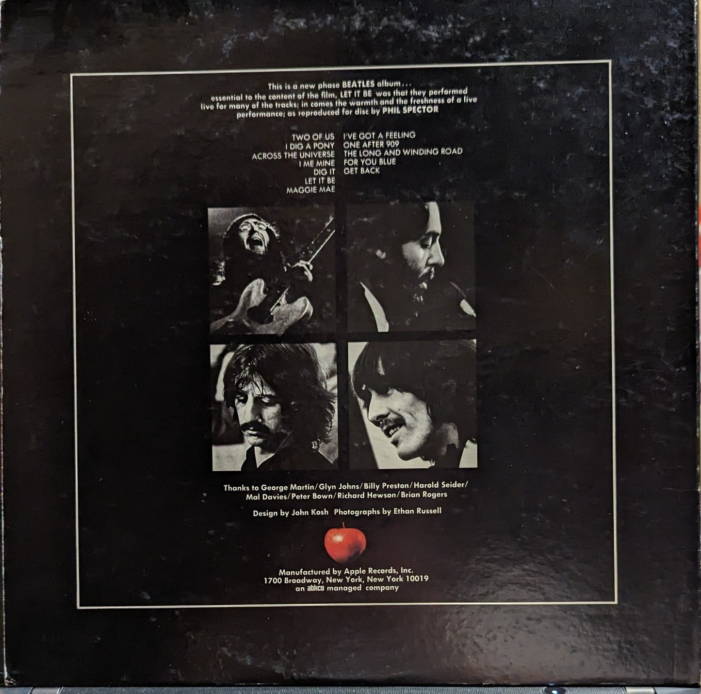 Let It Be *LA PRESS* | Excellent (EX) Excellent (EX) Get Cheap Vinyl