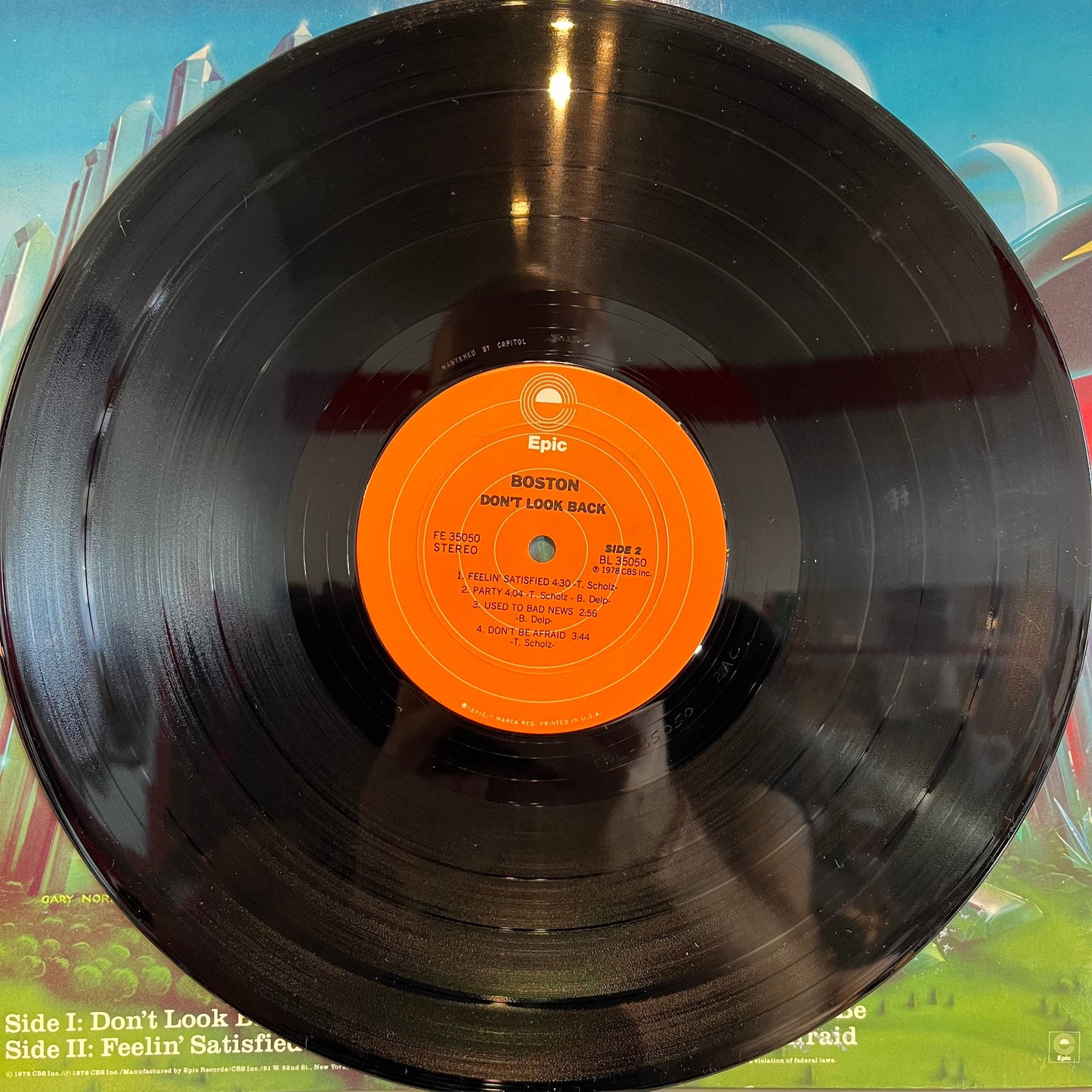 Don't Look Back *PITMAN* | Excellent (EX) Near Mint (NM) Get Cheap Vinyl