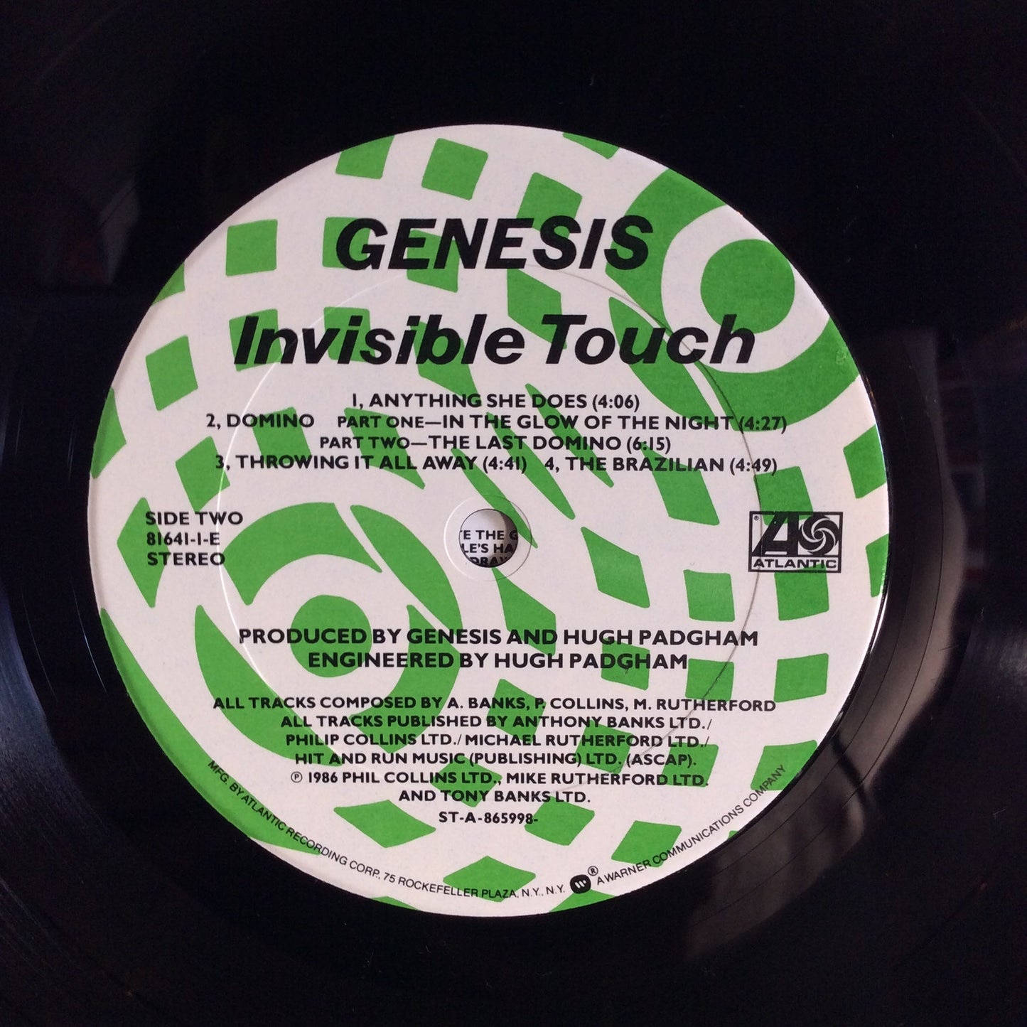 Invisible Touch (VINYL) | Excellent+ (EX+) Excellent (EX) Get Cheap Vinyl