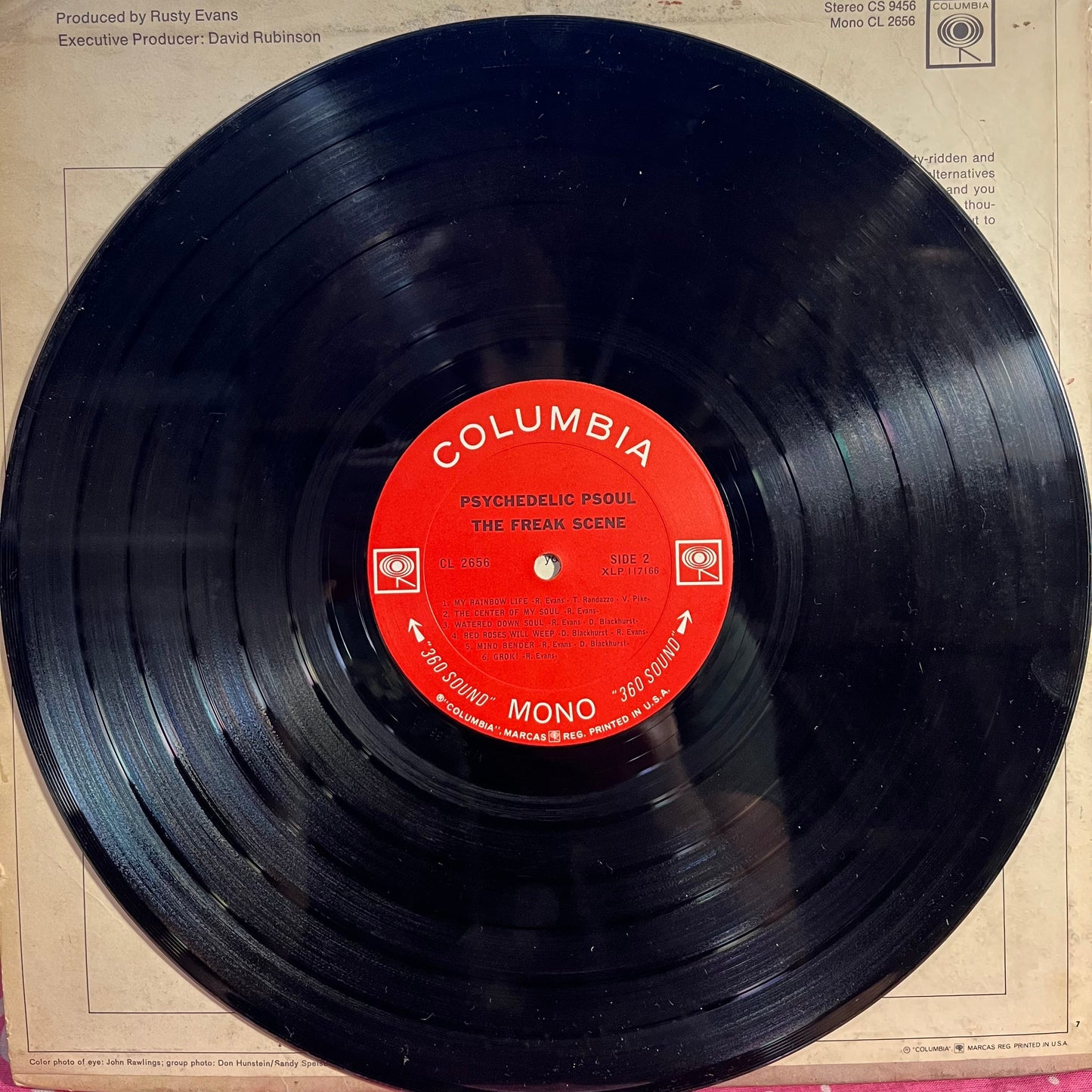 Psychedelic Psoul *MONO* | Excellent (EX) Very Good Plus (VG+) Get Cheap Vinyl