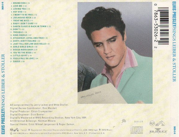 Elvis Presley Sings Leiber & Stoller | Excellent (EX) Near Mint (NM) Get Cheap Vinyl