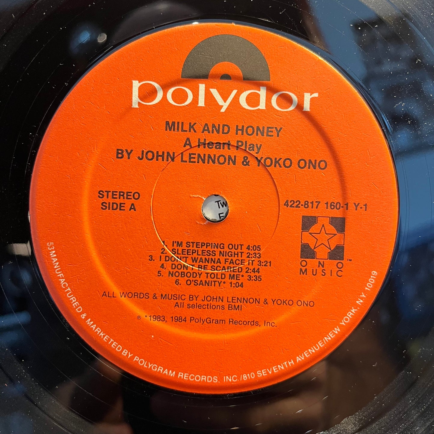 Milk And Honey *HAUPPAUGE* | Excellent (EX) Very Good Plus (VG+) Get Cheap Vinyl