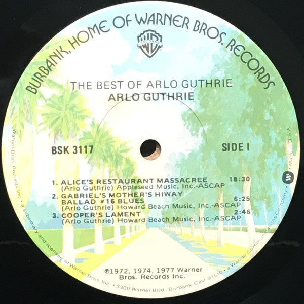 The Best Of Arlo Guthrie (VINYL) | Excellent (EX) Excellent+ (EX+) Get Cheap Vinyl