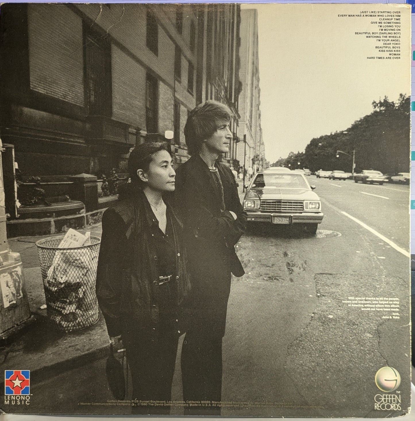 Double Fantasy (VINYL) | Excellent (EX) Very Good Plus (VG+) Get Cheap Vinyl