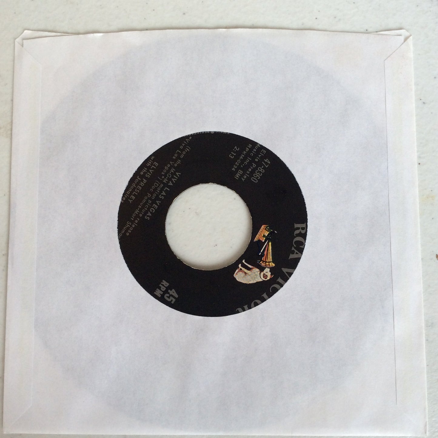 Viva Las Vegas / What'd I Say (7" VINYL) | Excellent (EX) Excellent (EX) Get Cheap Vinyl