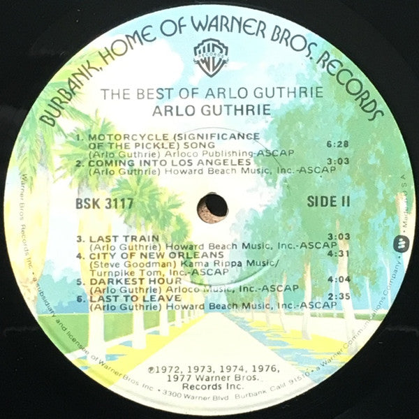 The Best Of Arlo Guthrie (VINYL) | Excellent (EX) Excellent+ (EX+) Get Cheap Vinyl