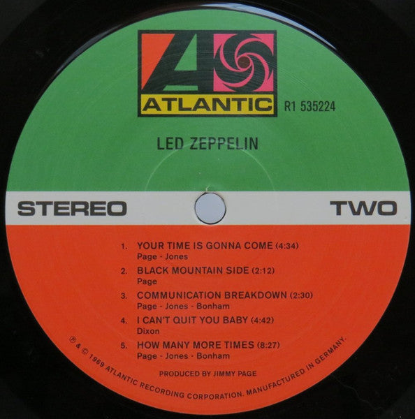 Led Zeppelin (VINYL) | Excellent (EX) Near Mint (NM or M-) Get Cheap Vinyl