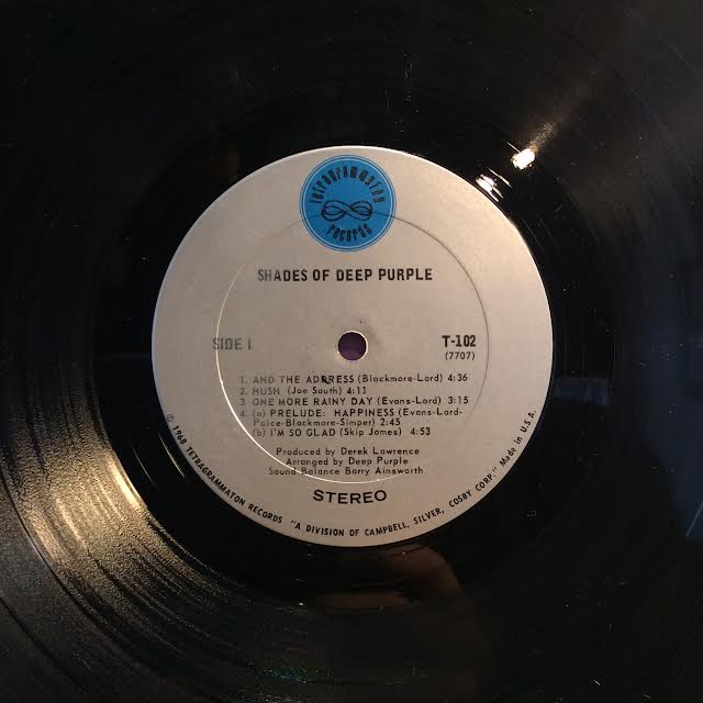 Shades Of Deep Purple (VINYL) | Excellent (EX) Very Good Plus (VG+) Get Cheap Vinyl