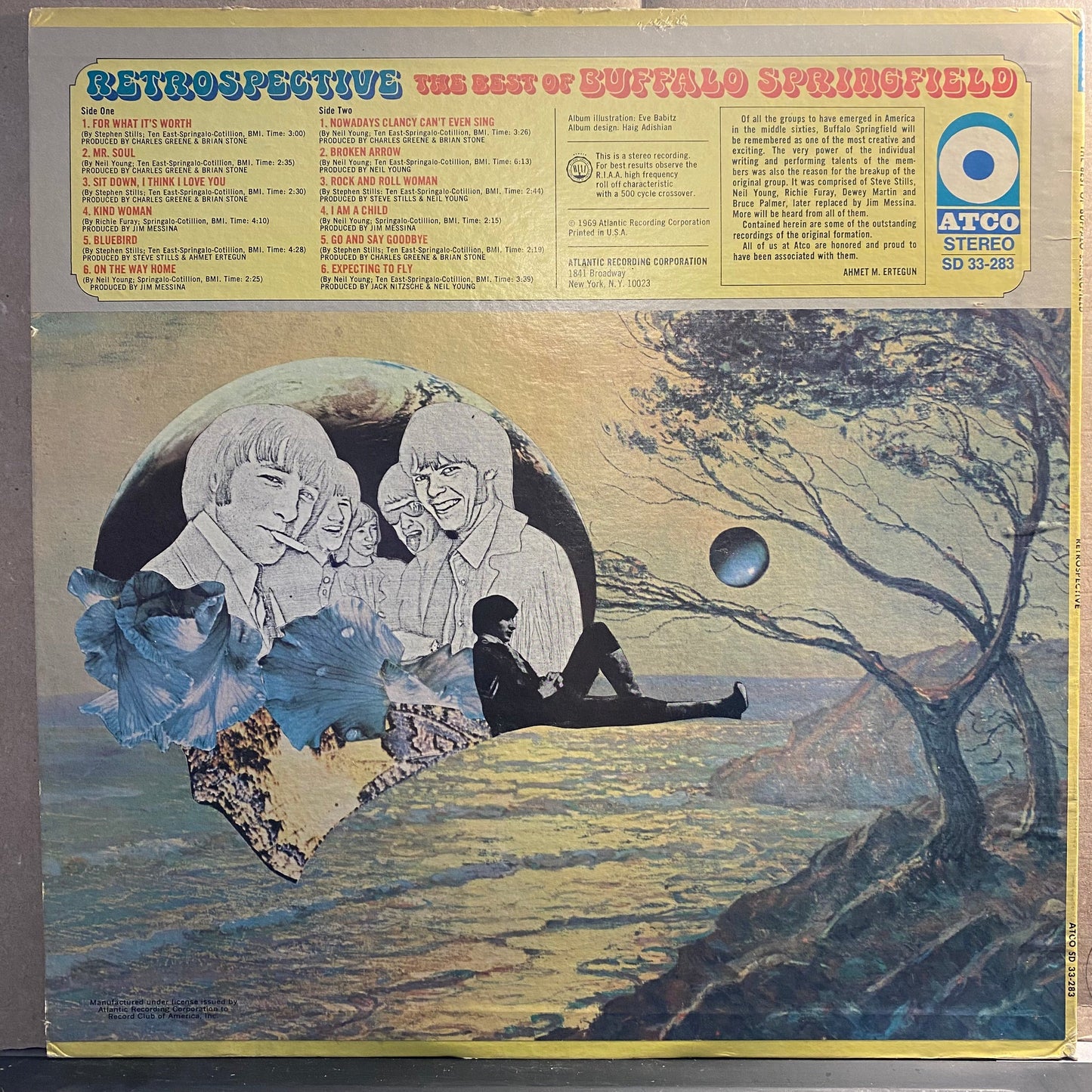 Retrospective The Best Of Buffalo Springfield *PRESSWELL* | Excellent (EX) Very Good Plus (VG+) Get Cheap Vinyl