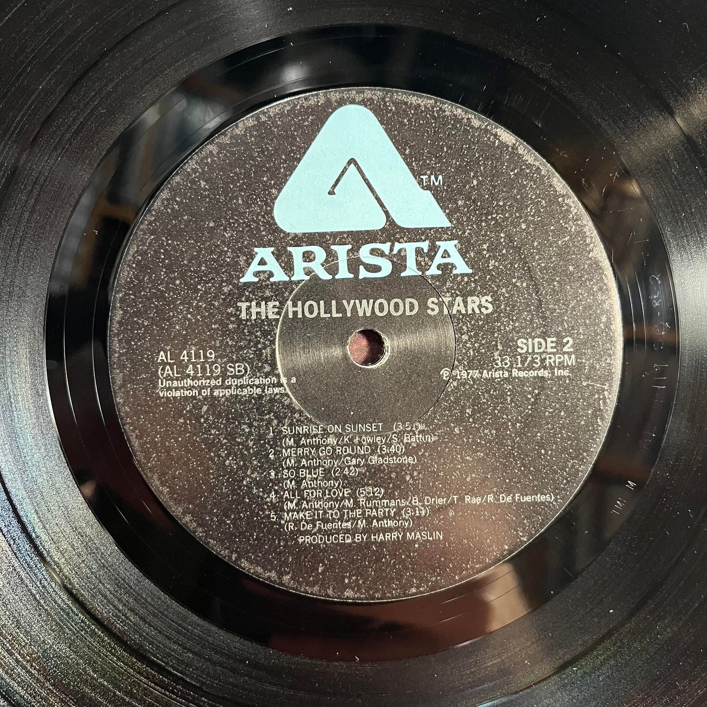 The Hollywood Stars *SHRINK* | Excellent (EX) Near Mint (NM) Get Cheap Vinyl