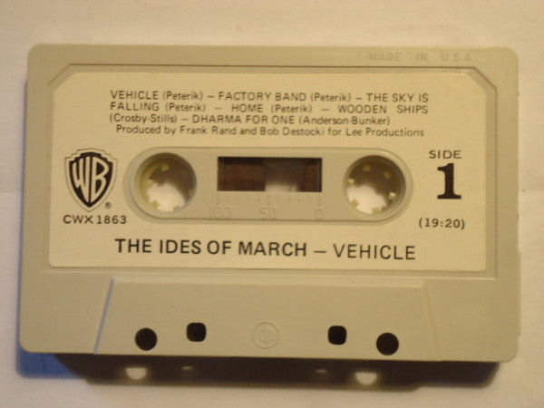 Vehicle (CASSETTE) | Excellent (EX) Excellent (EX) Get Cheap Vinyl