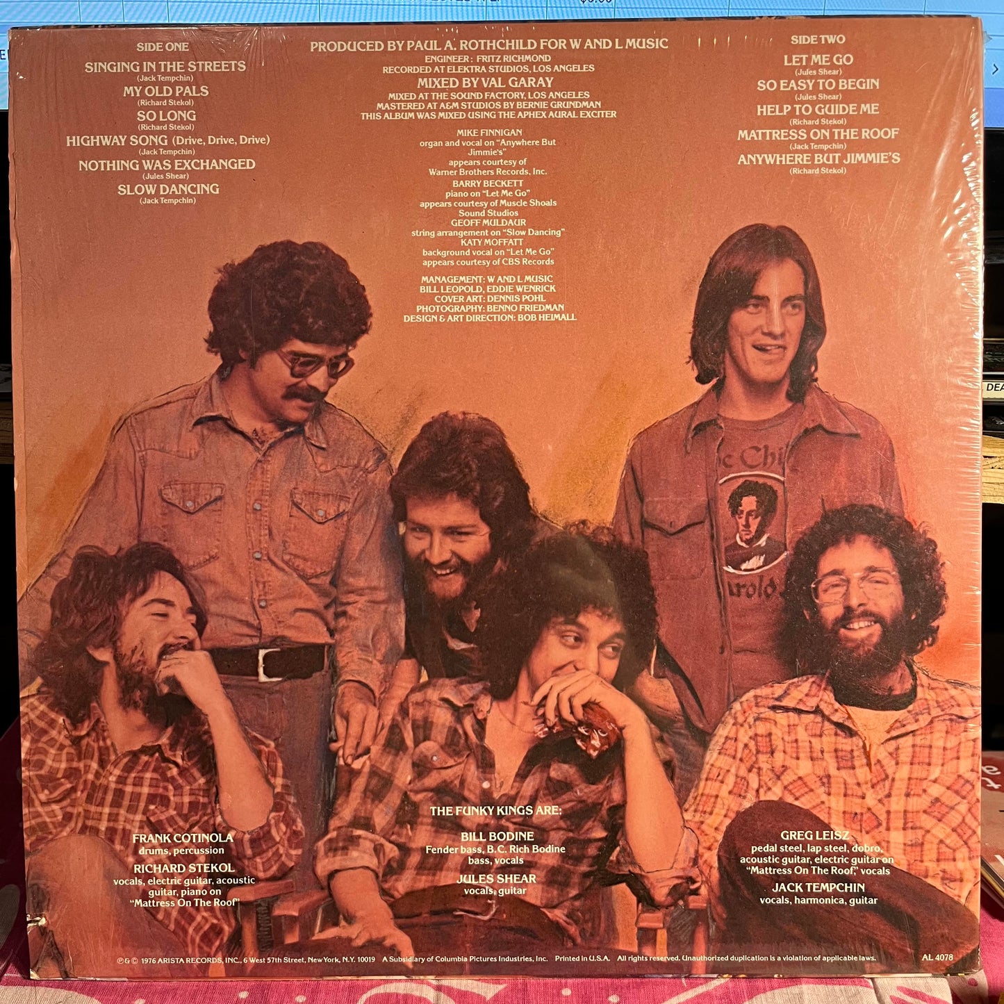 The Hollywood Stars *SHRINK* | Excellent (EX) Near Mint (NM) Get Cheap Vinyl