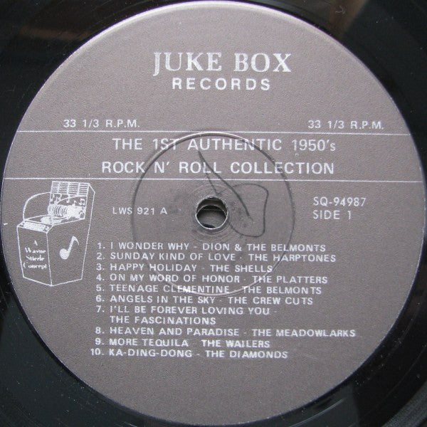 The First Authentic 1950's Rock & Roll Collection *BOX* | Excellent (EX) Very Good Plus (VG+) Get Cheap Vinyl