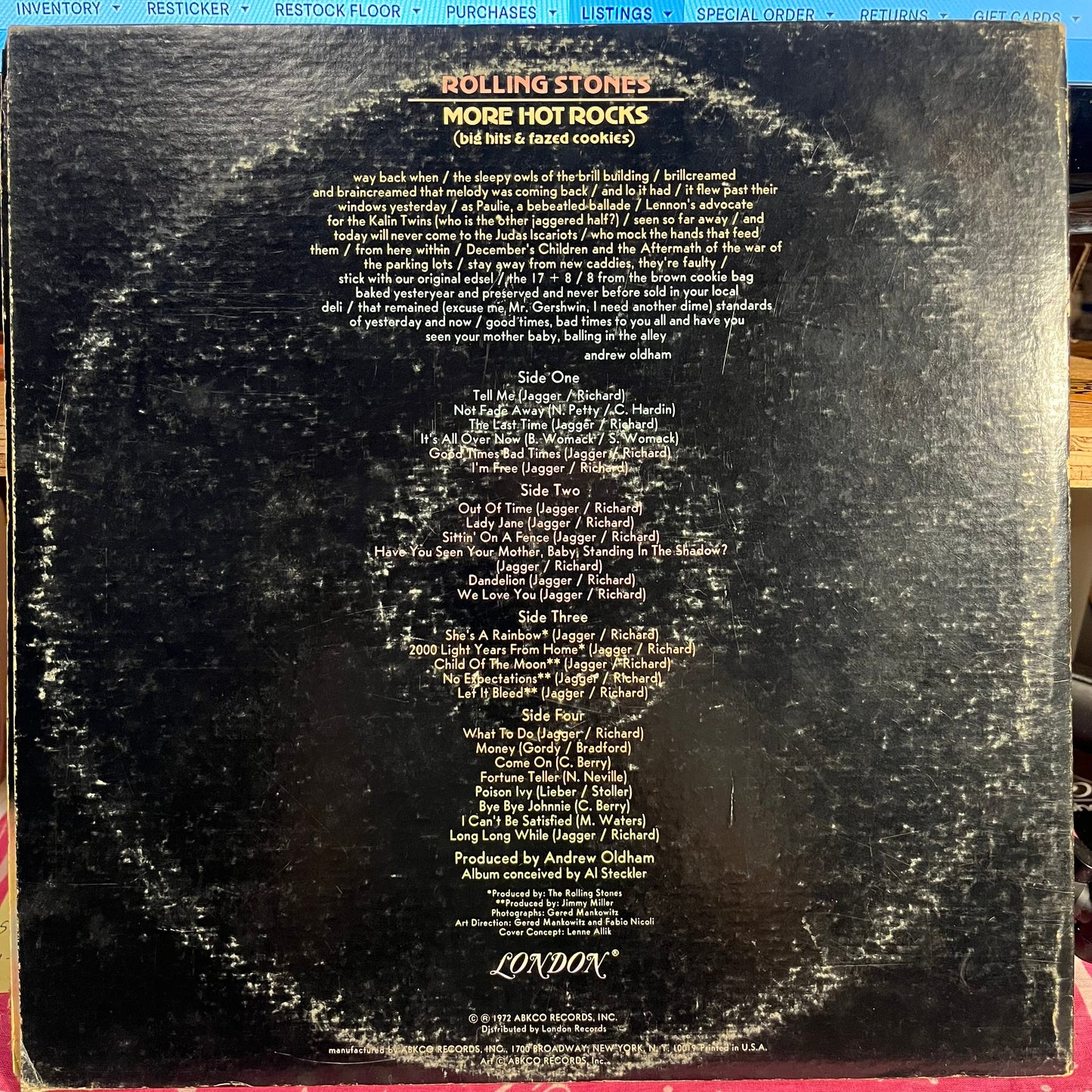 More Hot Rocks (Big Hits & Fazed Cookies) | Excellent (EX) Very Good (VG) Get Cheap Vinyl