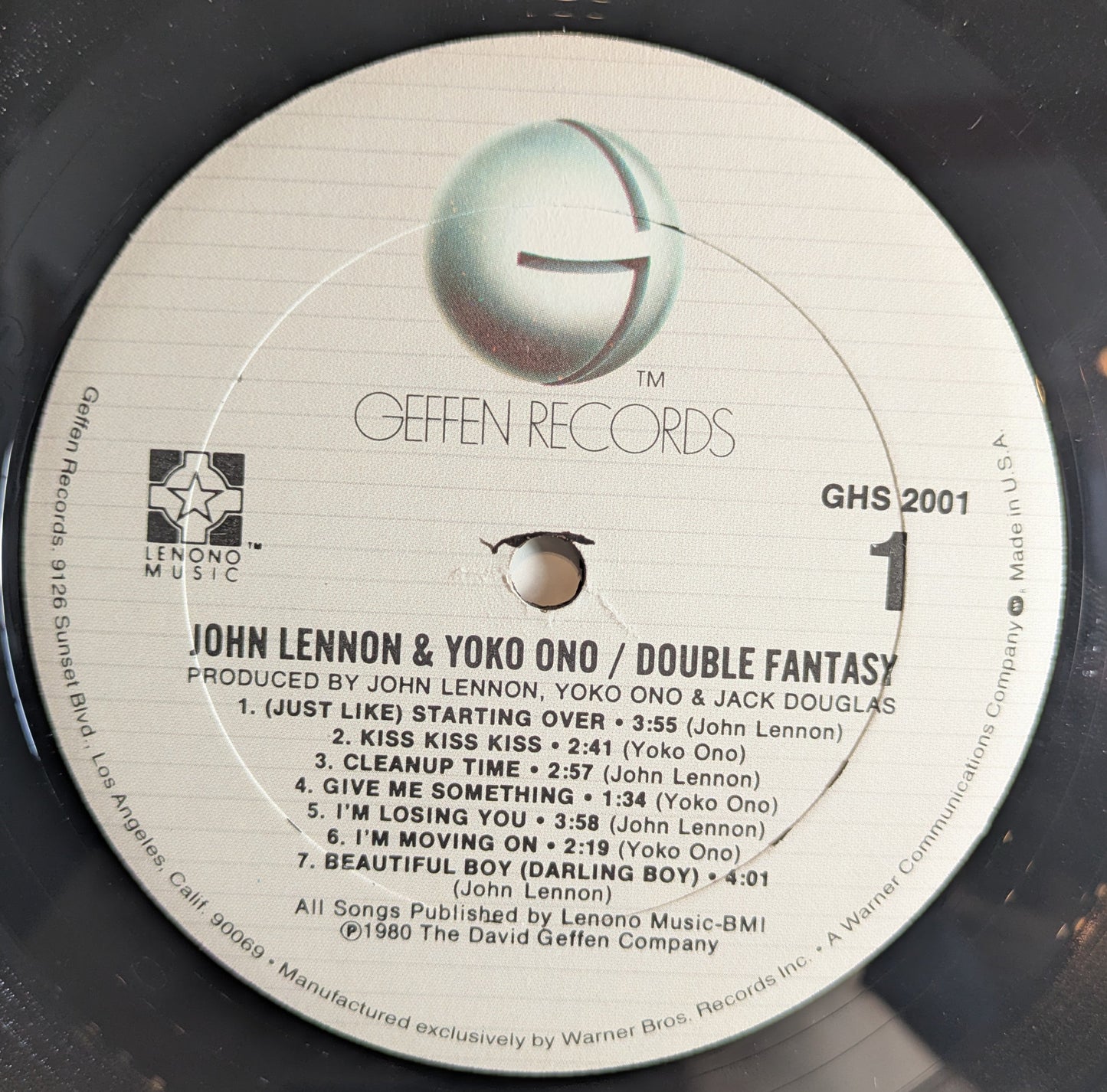 Double Fantasy (VINYL) | Excellent (EX) Very Good Plus (VG+) Get Cheap Vinyl