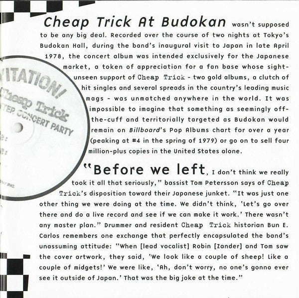 At Budokan: The Complete Concert (2xCD) | Excellent (EX) Excellent (EX) Get Cheap Vinyl