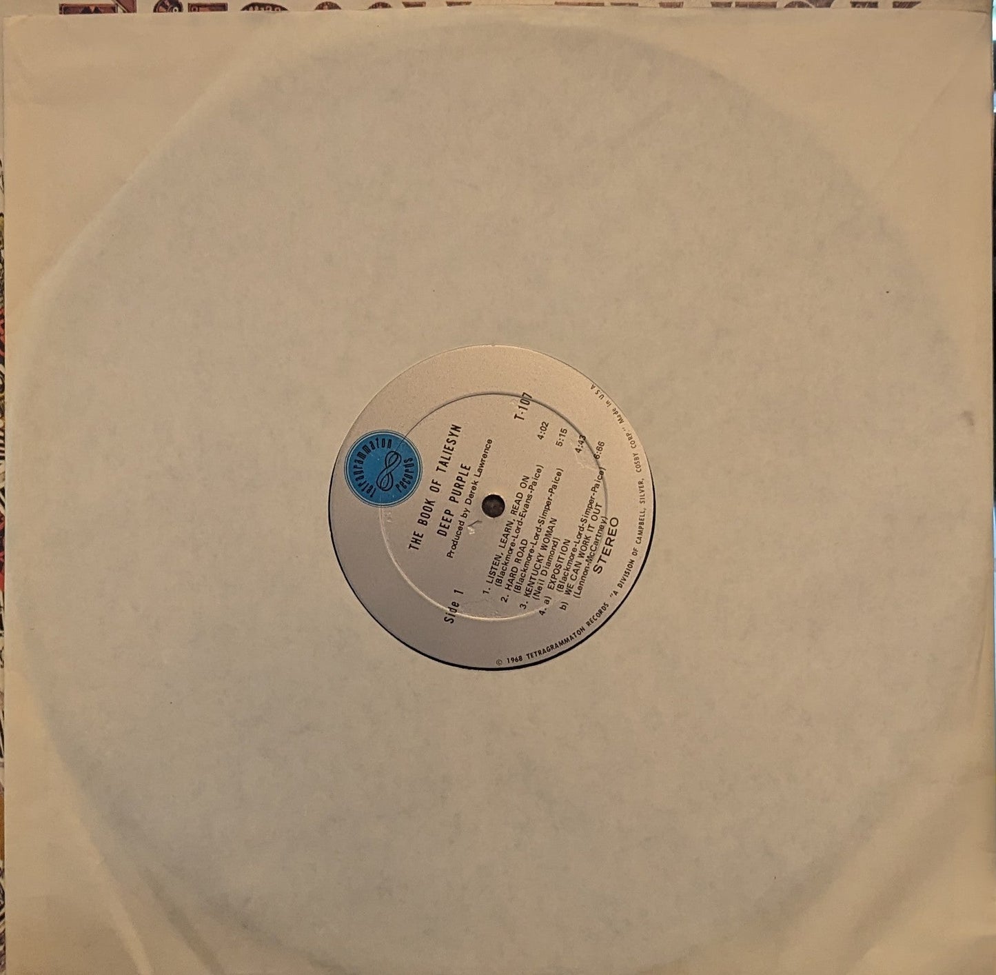 The Book Of Taliesyn | Excellent (EX) Excellent (EX) Get Cheap Vinyl