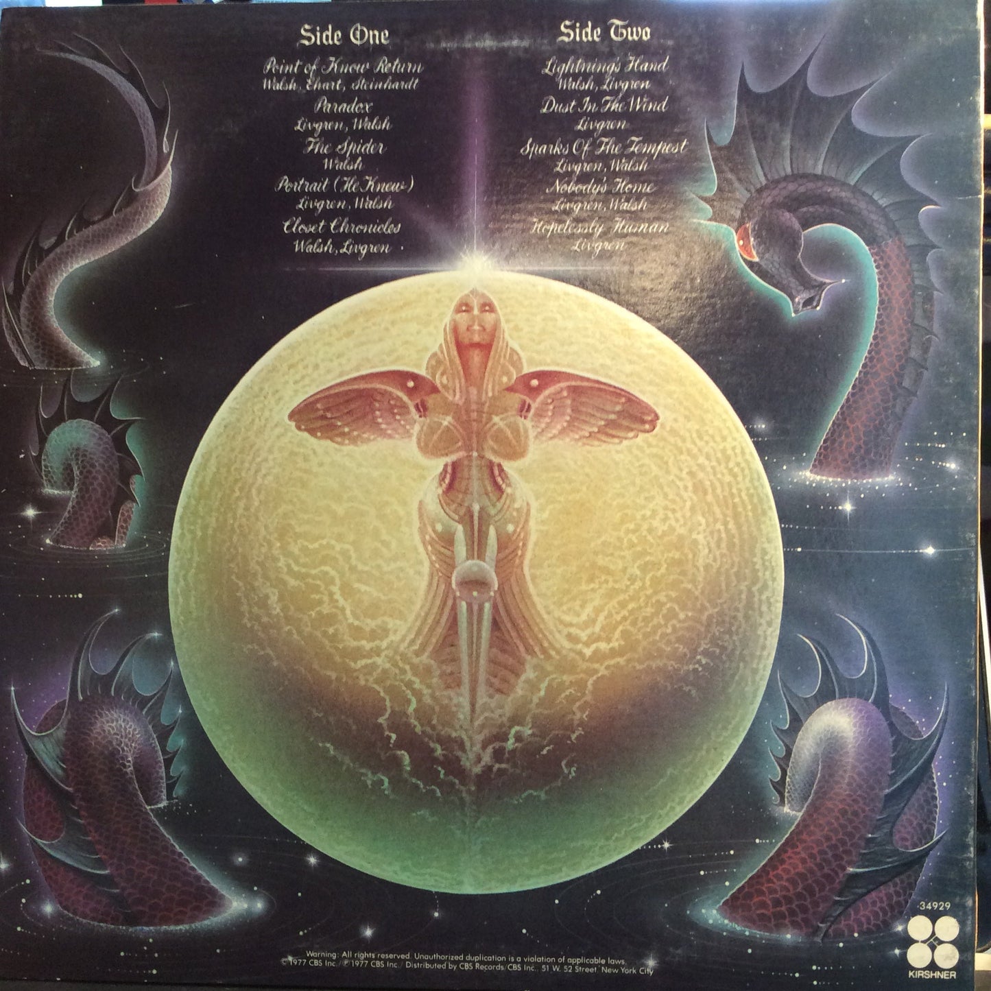 Point Of Know Return (VINYL) | Excellent (EX) Near Mint- (NM-) Get Cheap Vinyl