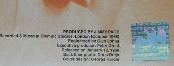Led Zeppelin (VINYL) | Excellent (EX) Near Mint (NM or M-) Get Cheap Vinyl