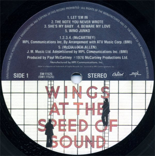 At The Speed Of Sound SHRINK | Excellent (EX) Near Mint (NM) Get Cheap Vinyl