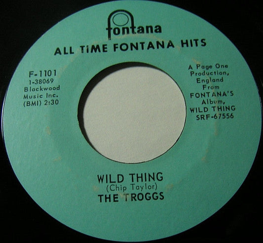 Wild Thing / With A Girl Like You *7"* | Excellent (EX) Generic Get Cheap Vinyl