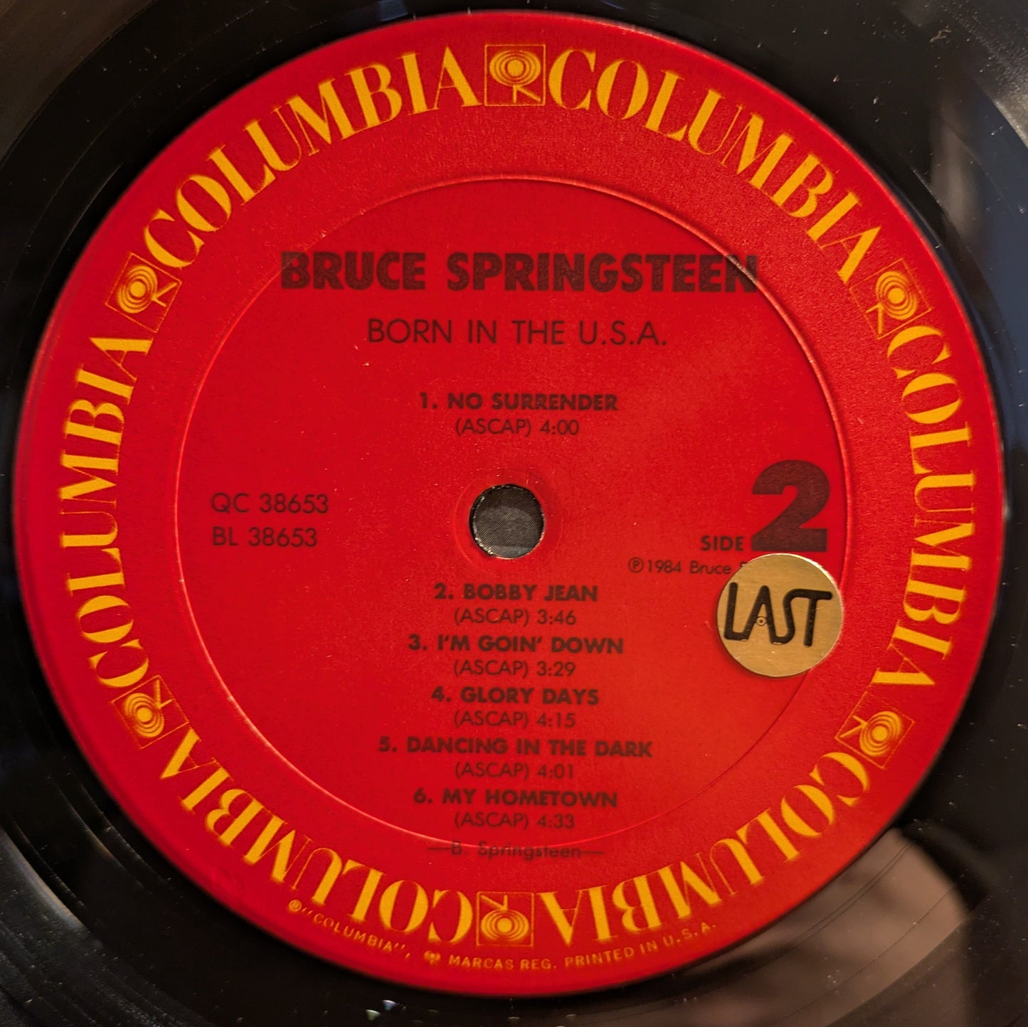 Born In The U.S.A. (VINYL) | Excellent (EX) Near Mint (NM) Get Cheap Vinyl