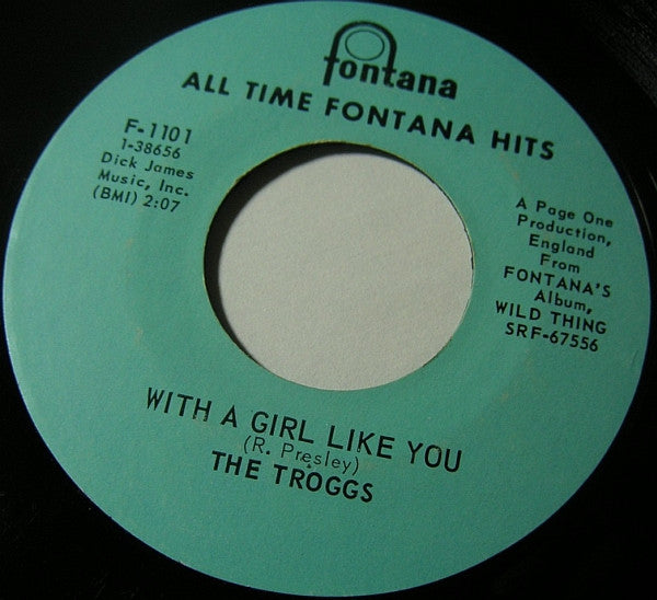 Wild Thing / With A Girl Like You *7"* | Excellent (EX) Generic Get Cheap Vinyl