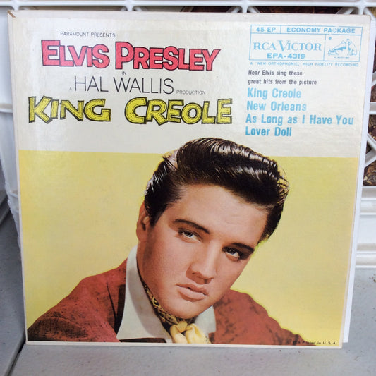 King Creole (Vol. 1) (7" VINYL) | Excellent (EX) Excellent+ (EX+) Get Cheap Vinyl