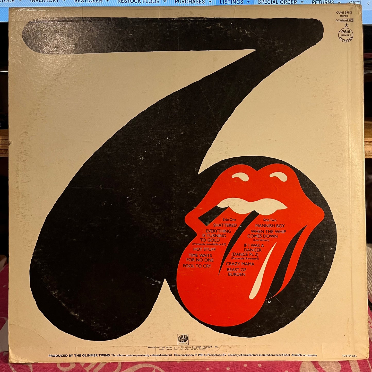 Sucking In The Seventies *PHILIPPINES* | Excellent (EX) Very Good (VG) Get Cheap Vinyl