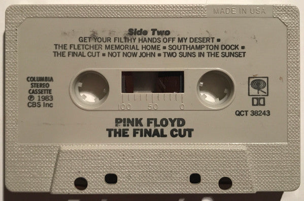 The Final Cut (CASS) | Excellent+ (EX+) Excellent+ (EX+) Get Cheap Vinyl