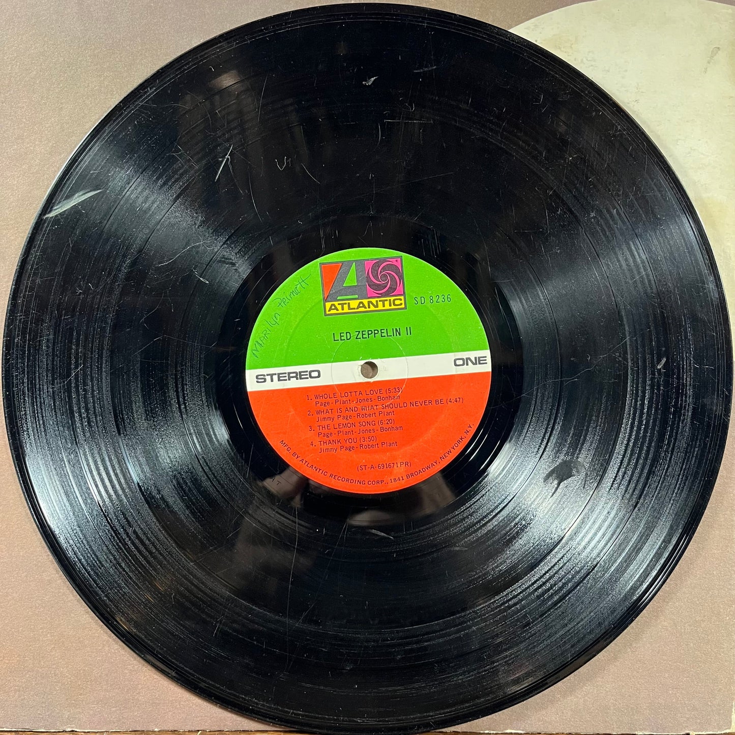 Led Zeppelin II (VINYL - RL PR CUT) | Fair (F) Good Plus (G+) Get Cheap Vinyl