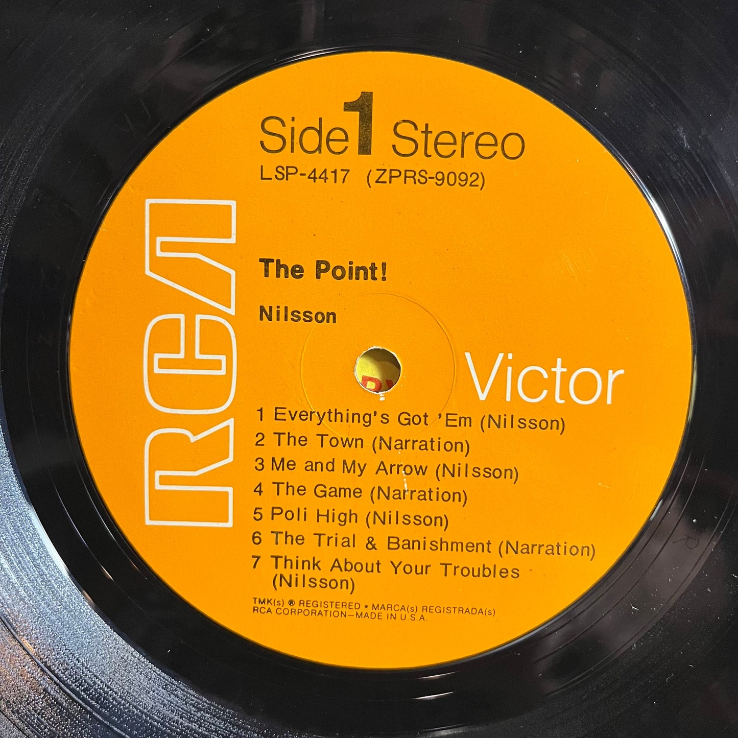 The Point! (VINYL) | Good Plus (G+) Very Good (VG) Get Cheap Vinyl