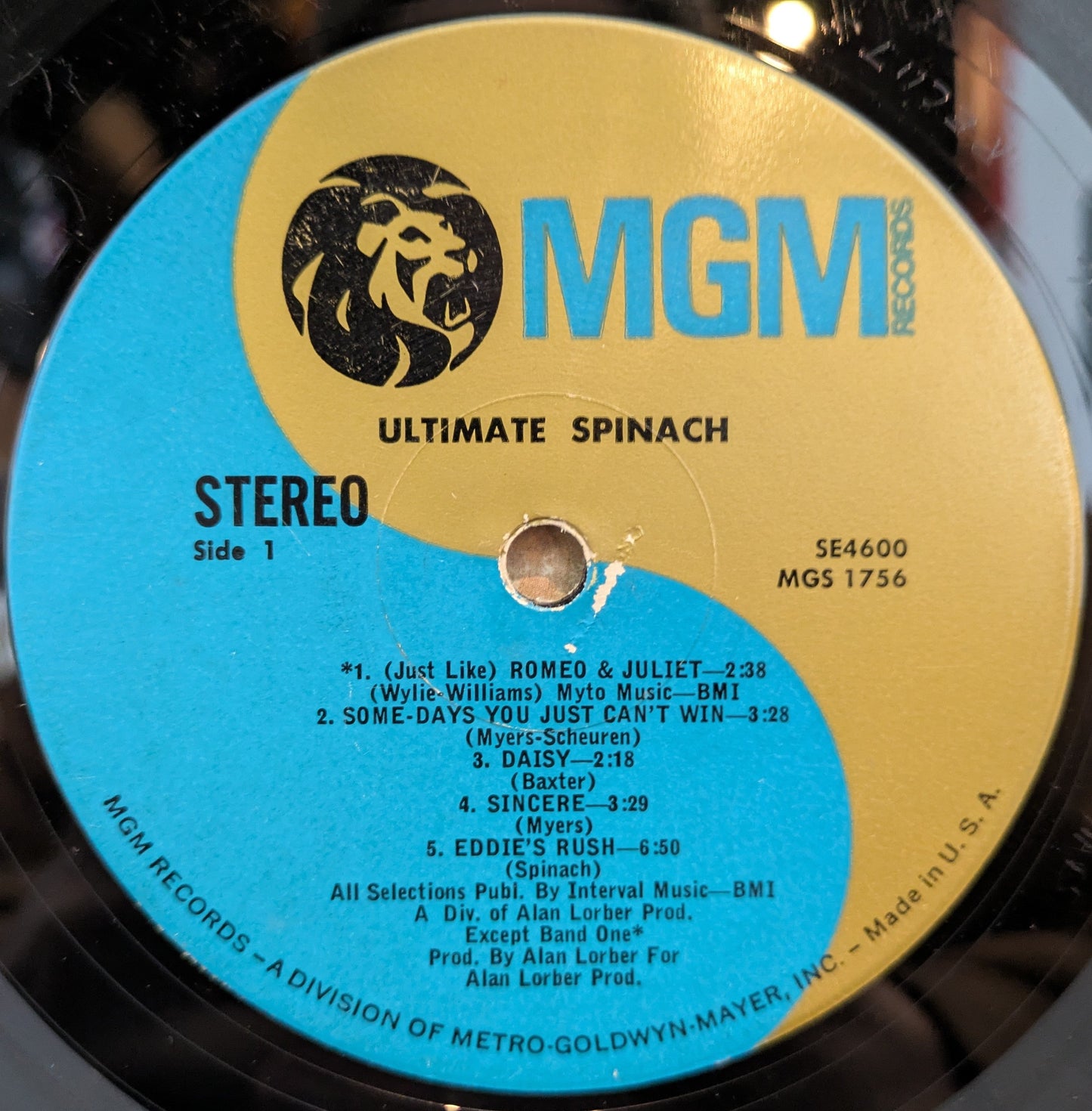 Ultimate Spinach (VINYL) | Good Plus (G+) Very Good (VG) Get Cheap Vinyl