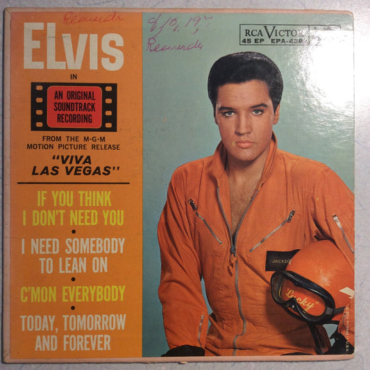 Viva Las Vegas (7" VINYL) | Good Plus (G+) Very Good Plus (VG+) Get Cheap Vinyl