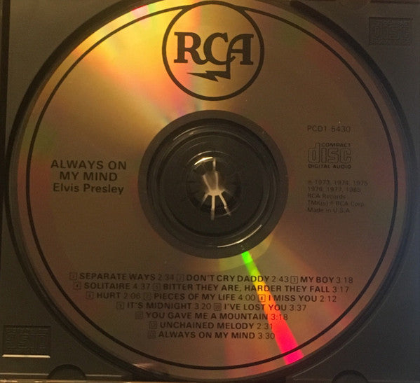 Always On My Mind (CD) | Near Mint- (NM-) Get Cheap Vinyl