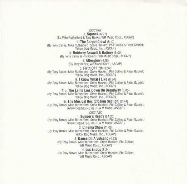 Seconds Out (2xCD) | Near Mint- (NM-) Near Mint- (NM-) Get Cheap Vinyl