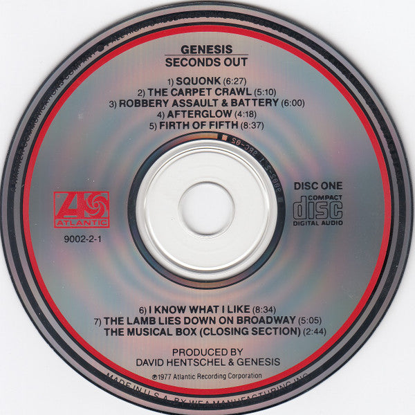 Seconds Out (2xCD) | Near Mint- (NM-) Near Mint- (NM-) Get Cheap Vinyl