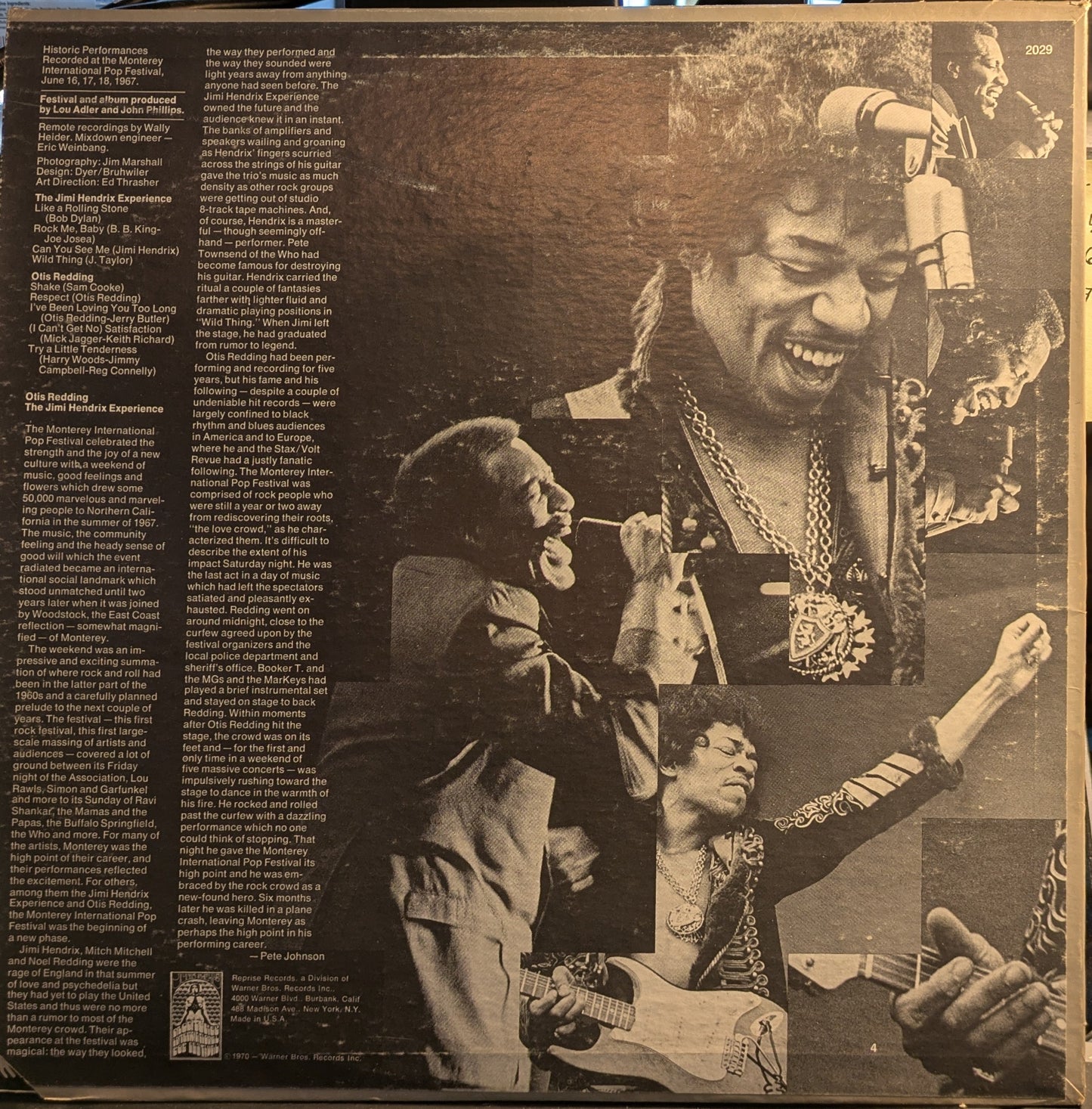 Historic Performances Recorded At The Monterey International Pop Festival (VINYL) | Near Mint (NM) Very Good Plus (VG+) Get Cheap Vinyl