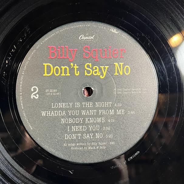 Don't Say No (VINYL) | Near Mint- (NM-) Very Good Plus (VG+) Get Cheap Vinyl