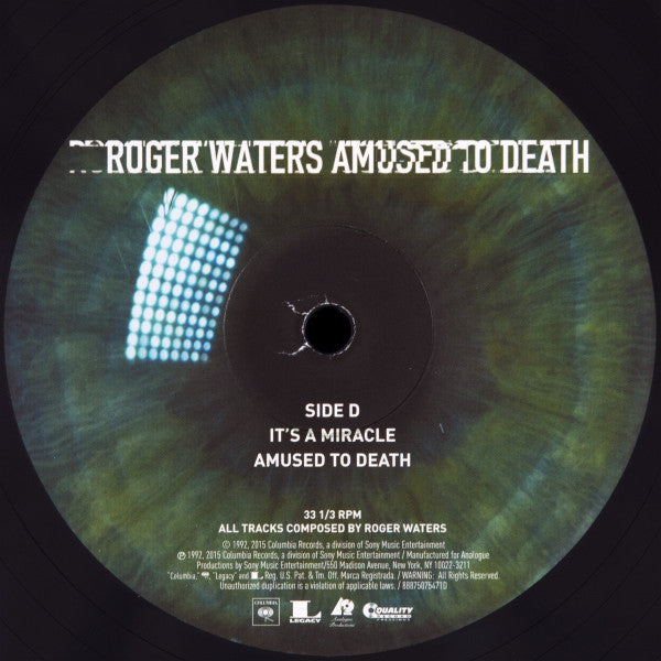 Amused To Death (2xVINYL) | Get Cheap Vinyl