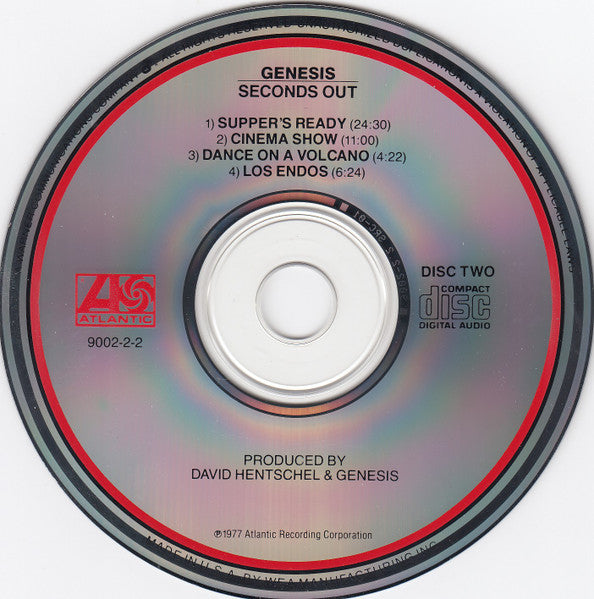 Seconds Out (2xCD) | Near Mint- (NM-) Near Mint- (NM-) Get Cheap Vinyl