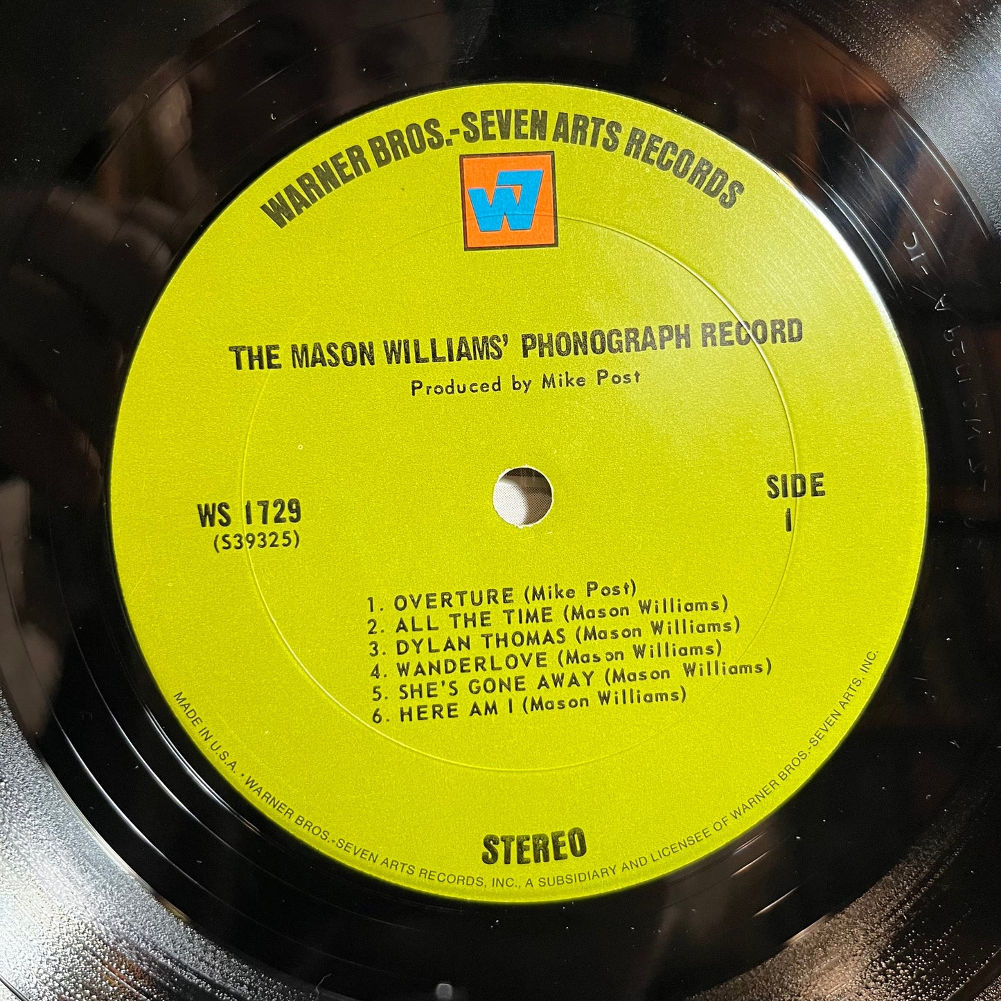 The Mason Williams Phonograph Record (VINYL) | Near Mint- (NM-) Near Mint (NM) Get Cheap Vinyl