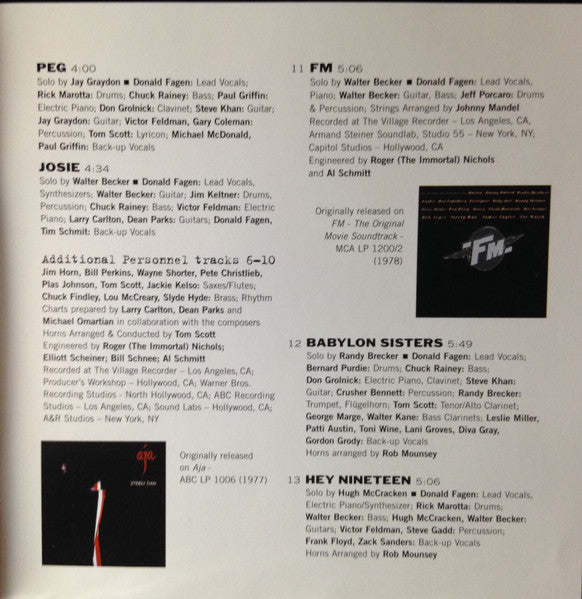 Showbiz Kids (The Steely Dan Story 1972-1980) (2xCD) | Near Mint (NM) Near Mint (NM) Get Cheap Vinyl