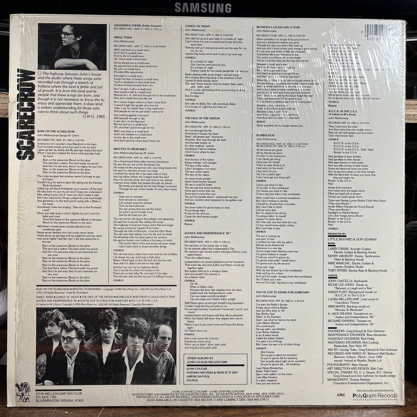 Scarecrow (VINYL) | Near Mint (NM) Near Mint (NM) Get Cheap Vinyl