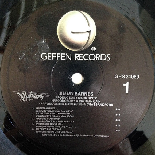 Jimmy Barnes *ALLIED / PROMO* | Near Mint (NM) Excellent (EX) Get Cheap Vinyl